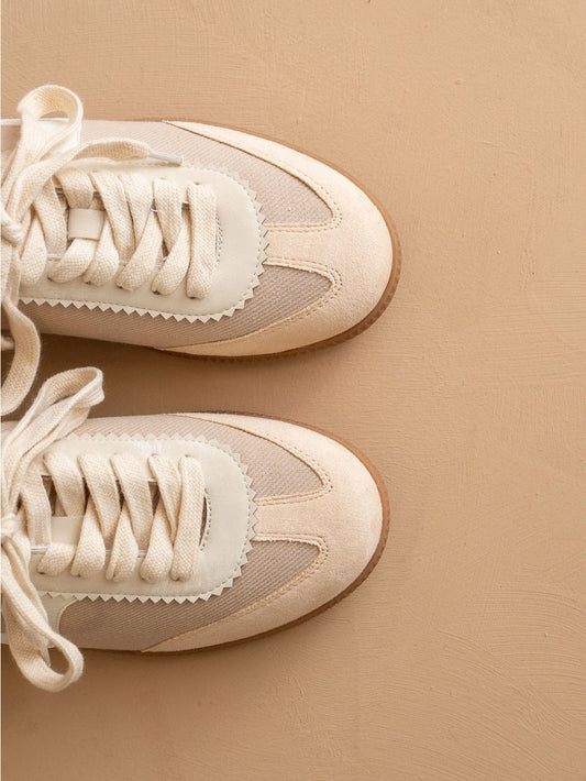 The Kyla | Almond Classic Low Top Sneakers