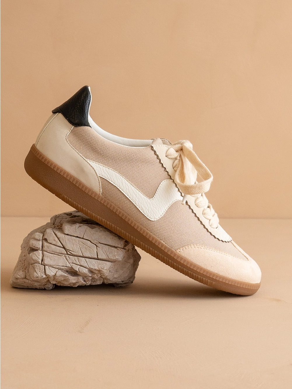 The Kyla | Almond Classic Low Top Sneakers
